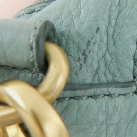 Fossil Erin Crossbody Leather Purse Blue - Picture 11 of 11